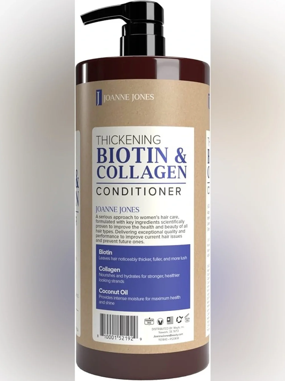 Joanne Jones Thickening Biotin & Collagen Conditioner Volumizing Hair Care 32fl